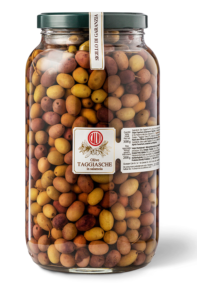 Taggiasca Olives in Brine 2 kg drained weight